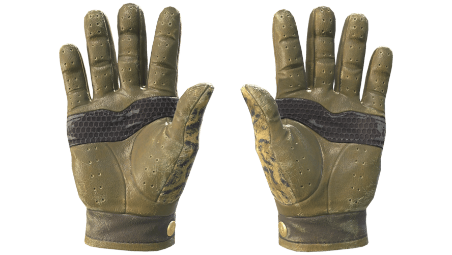 ★ Driver Gloves | Queen Jaguar (Well-Worn)