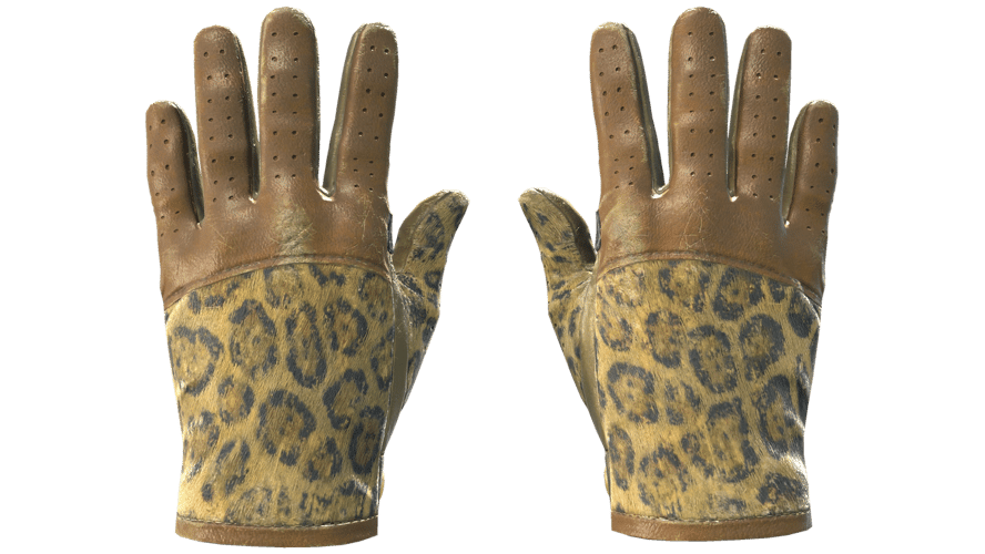 ★ Driver Gloves | Queen Jaguar (Well-Worn)