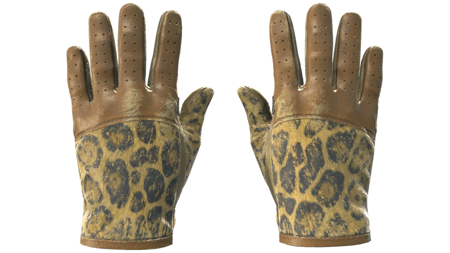 ★ Driver Gloves | Queen Jaguar (Well-Worn)