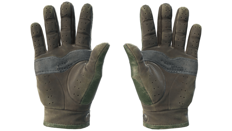 ★ Driver Gloves | Racing Green (Battle-Scarred)