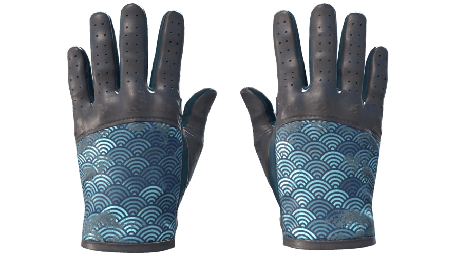 ★ Driver Gloves | Seigaiha (Well-Worn)