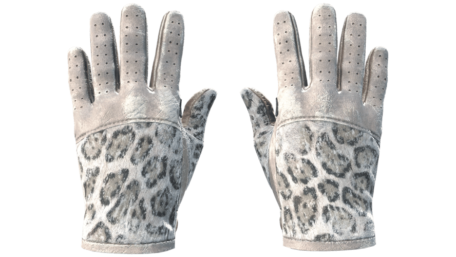 ★ Driver Gloves | Snow Leopard (Battle-Scarred)