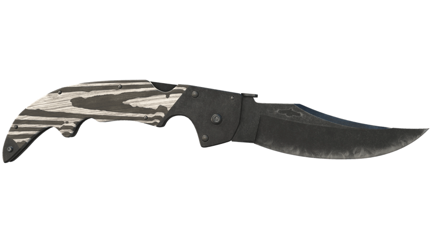★ Falchion Knife | Black Laminate (Field-Tested)