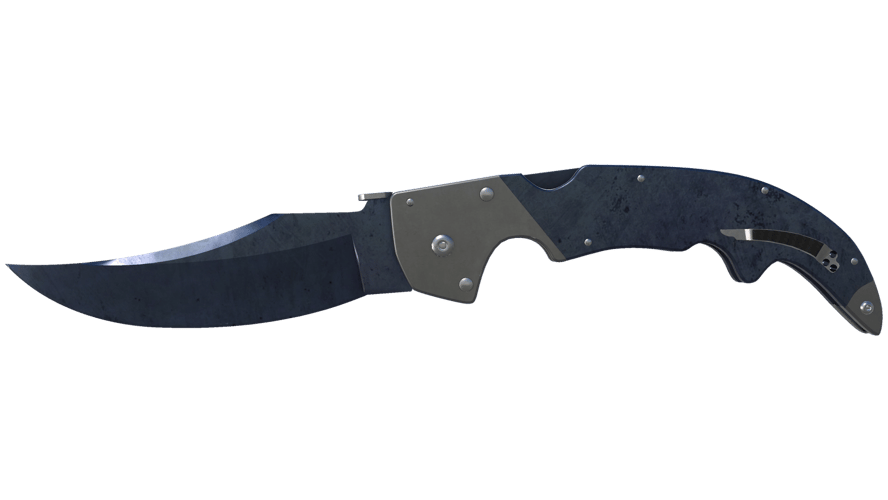 ★ Falchion Knife | Blue Steel (Well-Worn)