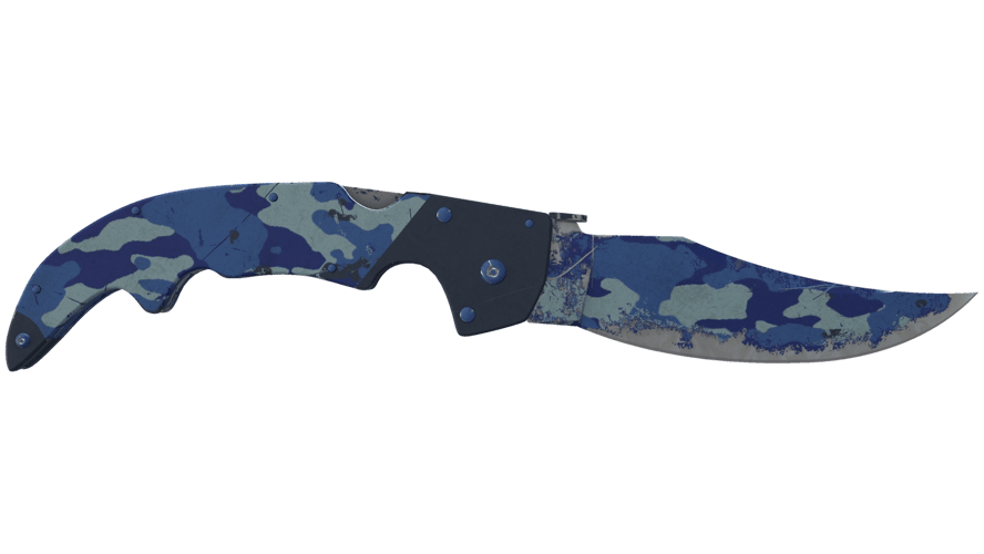 ★ Falchion Knife | Bright Water (Well-Worn)