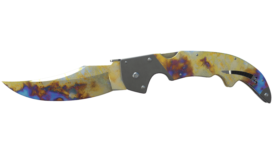★ Falchion Knife | Case Hardened (Minimal Wear)