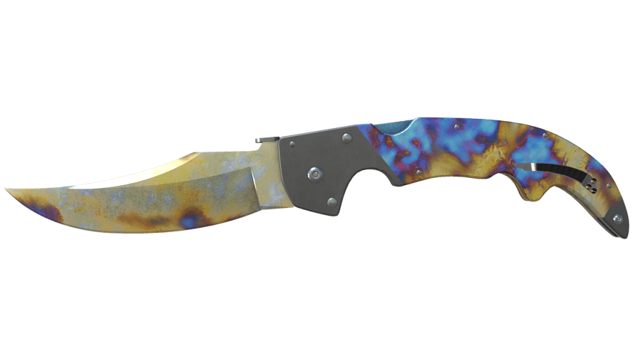 ★ Falchion Knife | Case Hardened (Minimal Wear)
