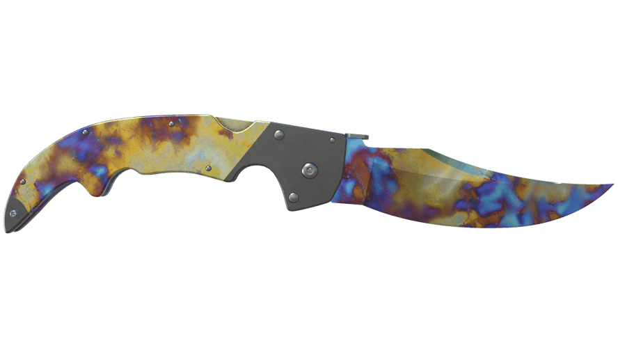 ★ Falchion Knife | Case Hardened (Minimal Wear)