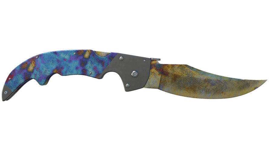 ★ Falchion Knife | Case Hardened (Well-Worn)