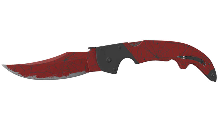 ★ Falchion Knife | Crimson Web (Field-Tested)