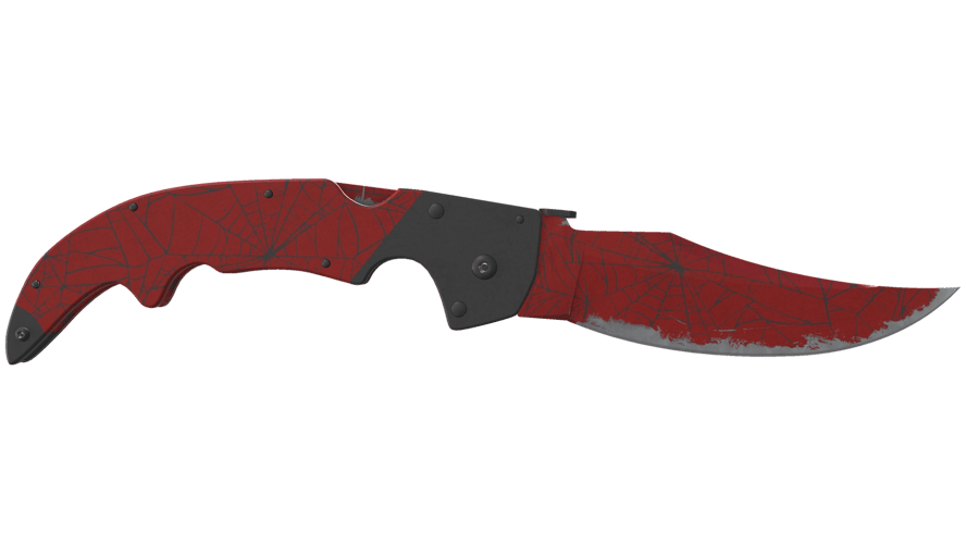 ★ Falchion Knife | Crimson Web (Field-Tested)