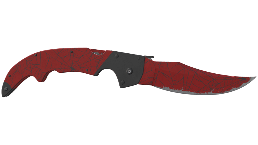 ★ Falchion Knife | Crimson Web (Field-Tested)