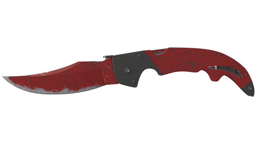 ★ Falchion Knife | Crimson Web (Field-Tested)