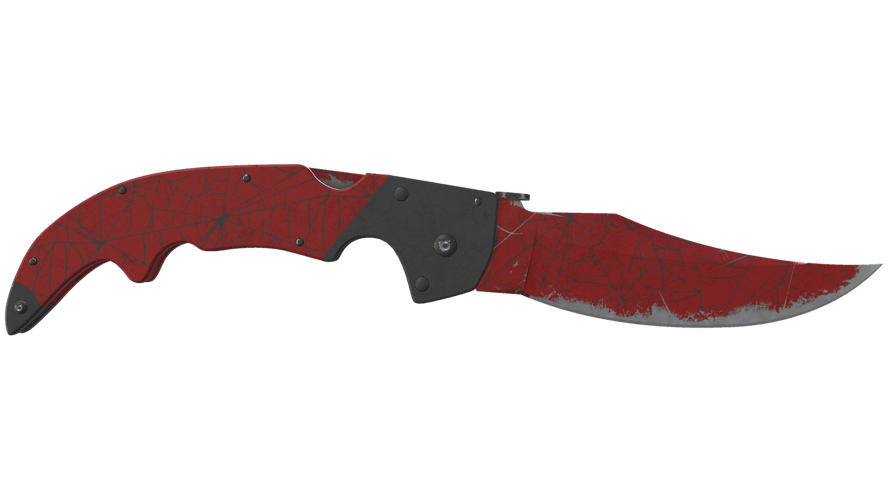 ★ Falchion Knife | Crimson Web (Field-Tested)