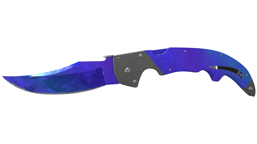 ★ Falchion Knife | Doppler Sapphire (Minimal Wear)