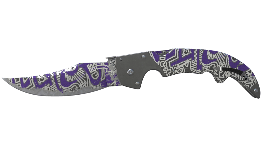 ★ Falchion Knife | Freehand (Well-Worn)