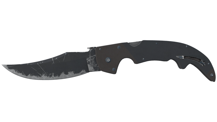 ★ Falchion Knife | Night (Well-Worn)