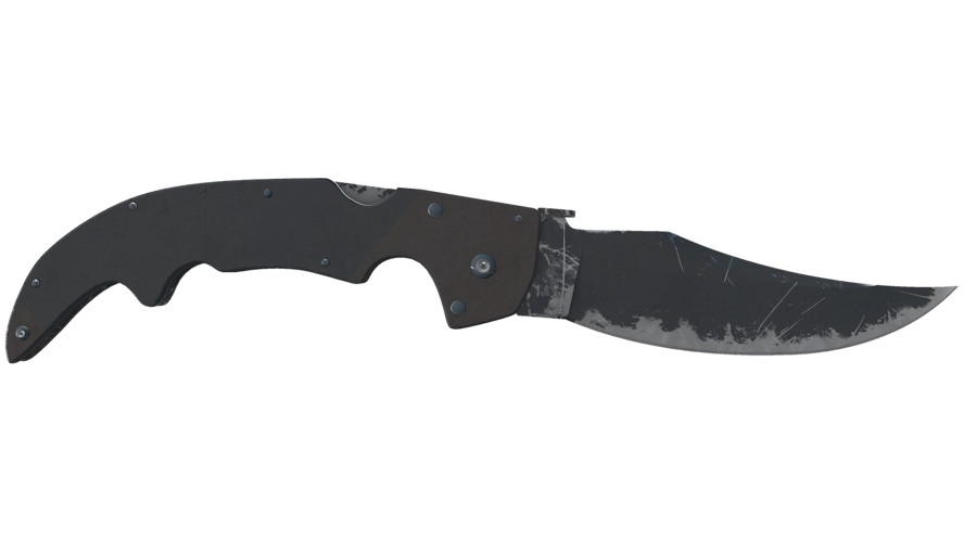 ★ Falchion Knife | Night (Well-Worn)