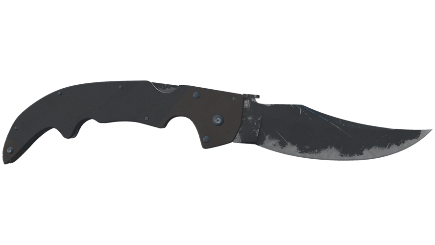 ★ Falchion Knife | Night (Well-Worn)