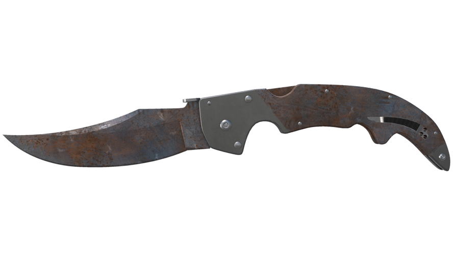 ★ Falchion Knife | Rust Coat (Well-Worn)