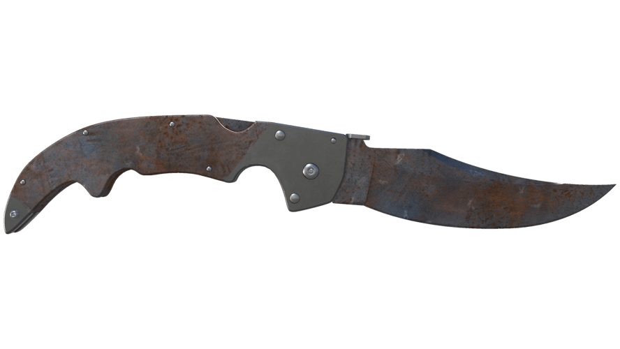 ★ Falchion Knife | Rust Coat (Well-Worn)