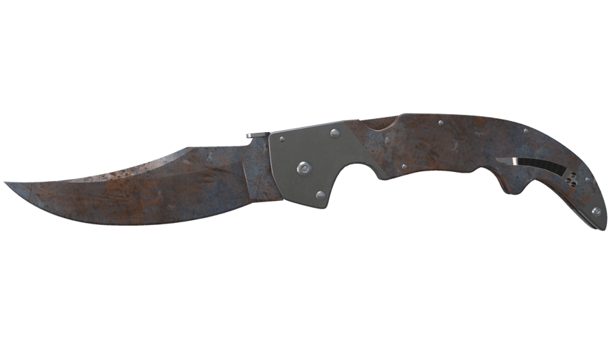 ★ Falchion Knife | Rust Coat (Well-Worn)