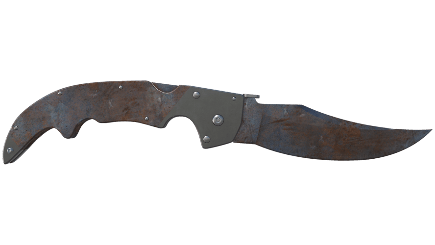 ★ Falchion Knife | Rust Coat (Well-Worn)