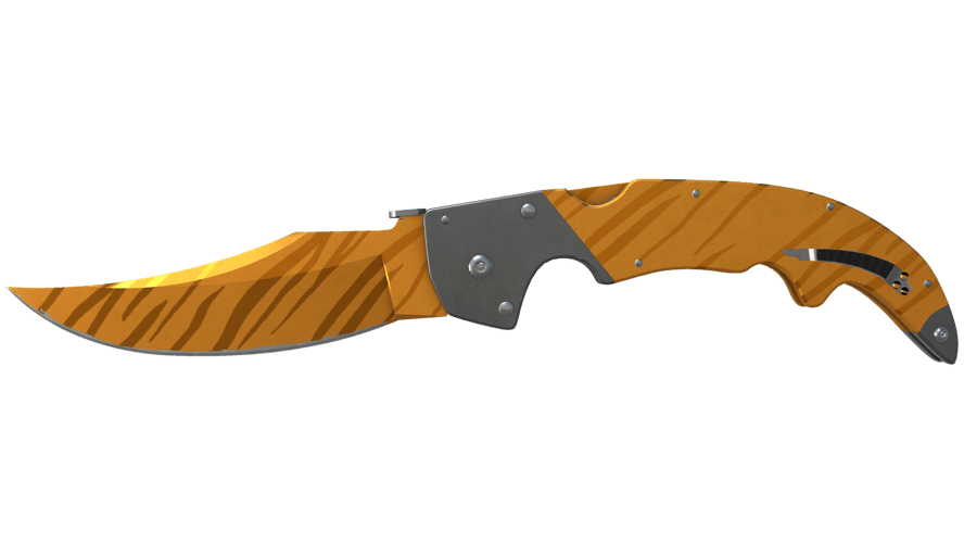 ★ Falchion Knife | Tiger Tooth (Minimal Wear)