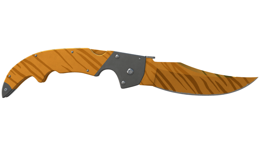 ★ Falchion Knife | Tiger Tooth (Minimal Wear)