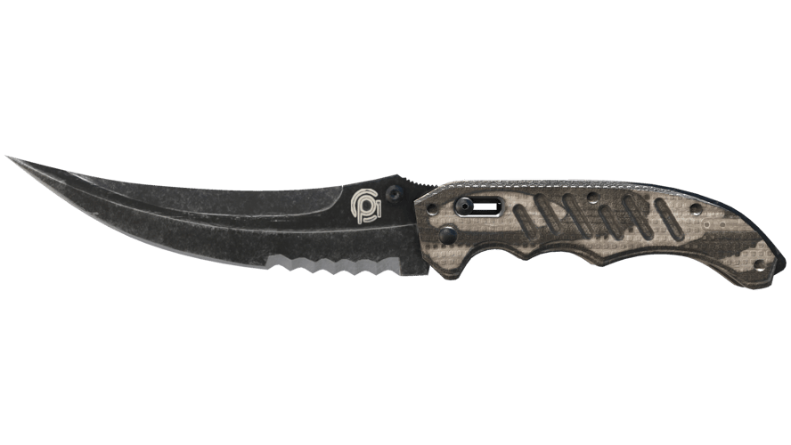 ★ Flip Knife | Black Laminate (Factory New)