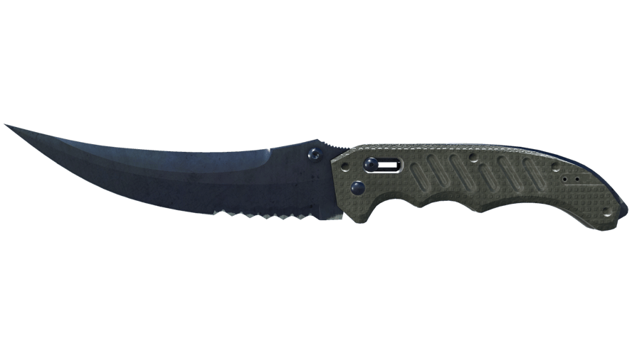★ Flip Knife | Blue Steel (Battle-Scarred)