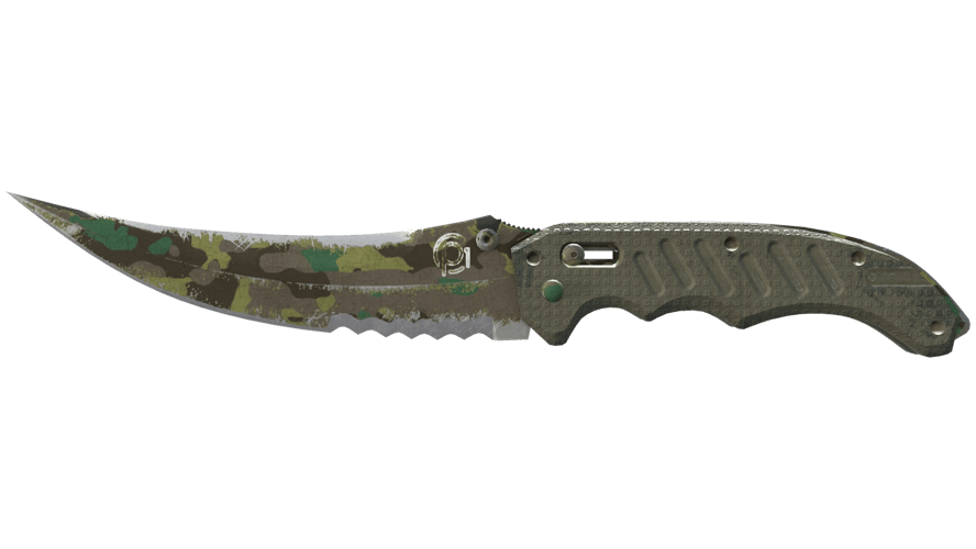 ★ Flip Knife | Boreal Forest (Battle-Scarred)