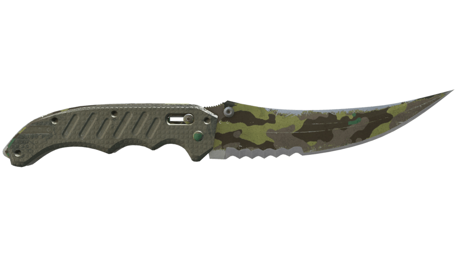 ★ Flip Knife | Boreal Forest (Battle-Scarred)