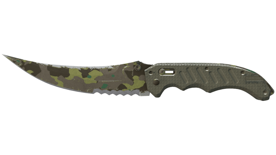 ★ Flip Knife | Boreal Forest (Well-Worn)