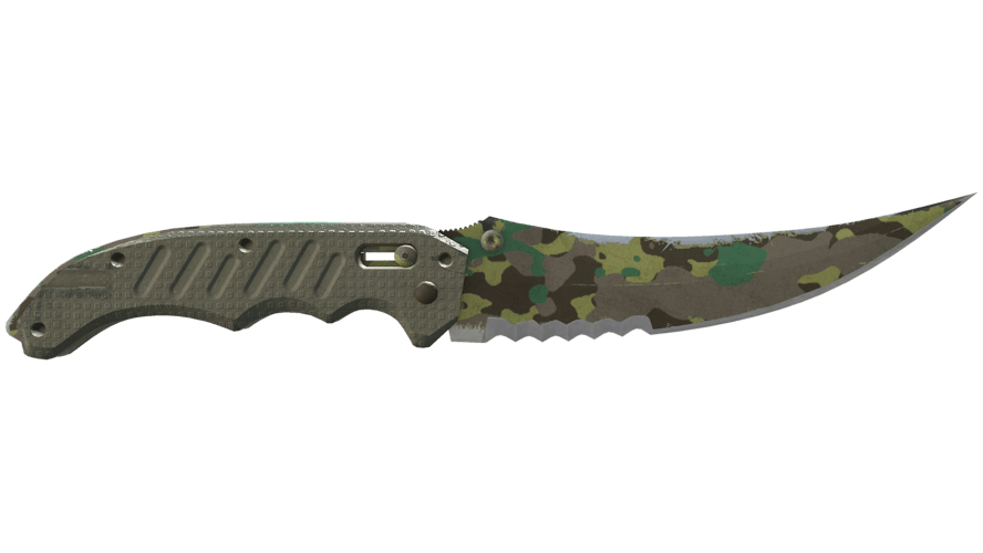 ★ Flip Knife | Boreal Forest (Well-Worn)