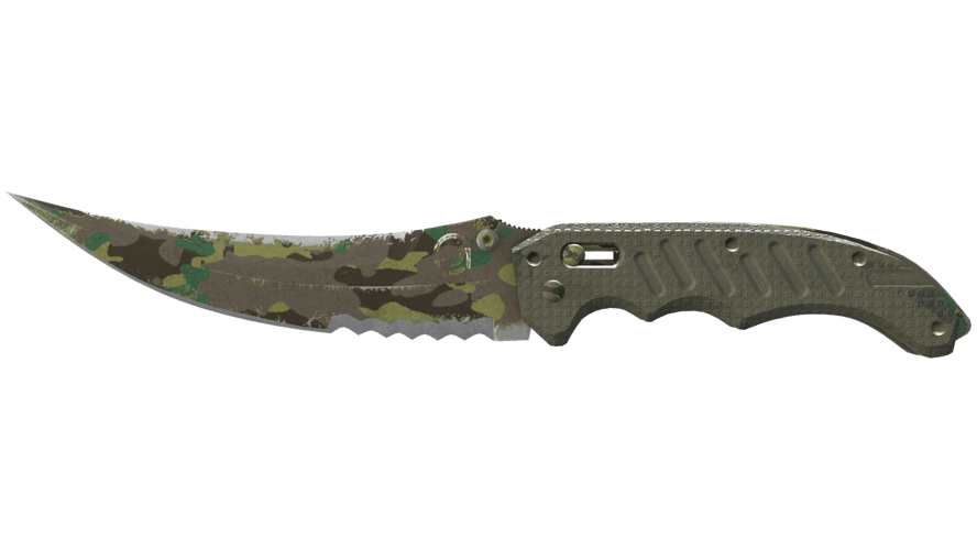 ★ Flip Knife | Boreal Forest (Well-Worn)