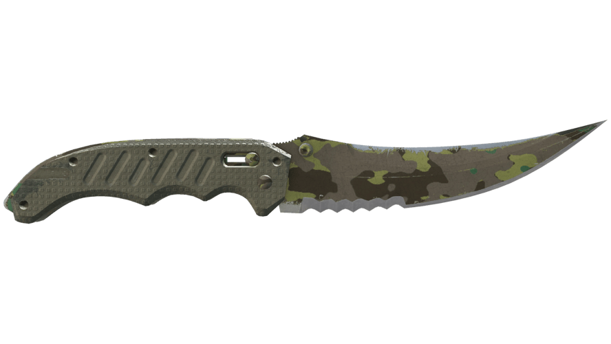 ★ Flip Knife | Boreal Forest (Well-Worn)