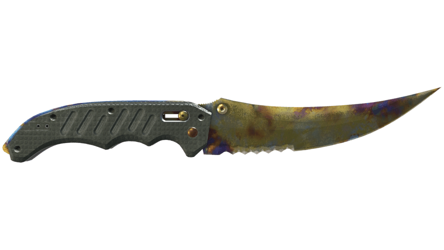 ★ Flip Knife | Case Hardened (Battle-Scarred)