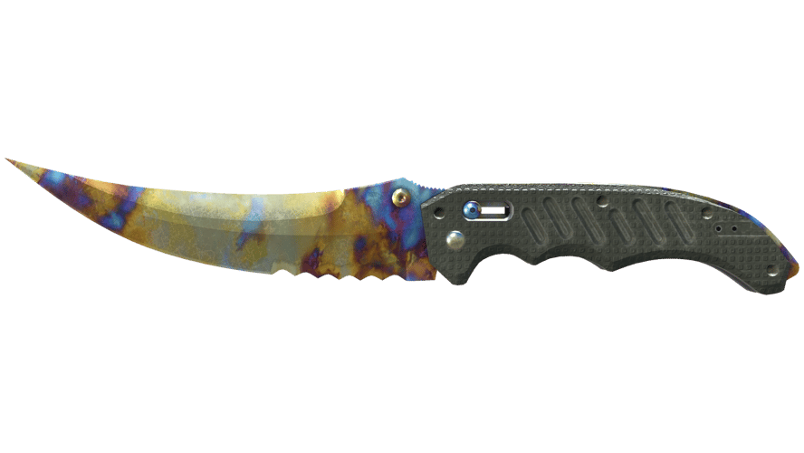 ★ Flip Knife | Case Hardened (Minimal Wear)