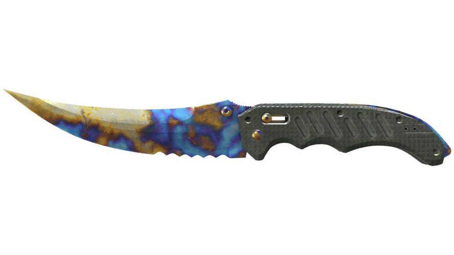 ★ Flip Knife | Case Hardened (Minimal Wear)