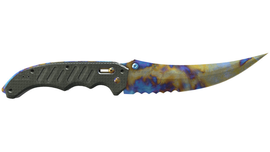 ★ Flip Knife | Case Hardened (Minimal Wear)