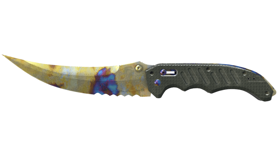 ★ Flip Knife | Case Hardened (Minimal Wear)