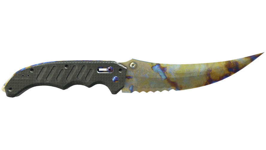 ★ Flip Knife | Case Hardened (Minimal Wear)