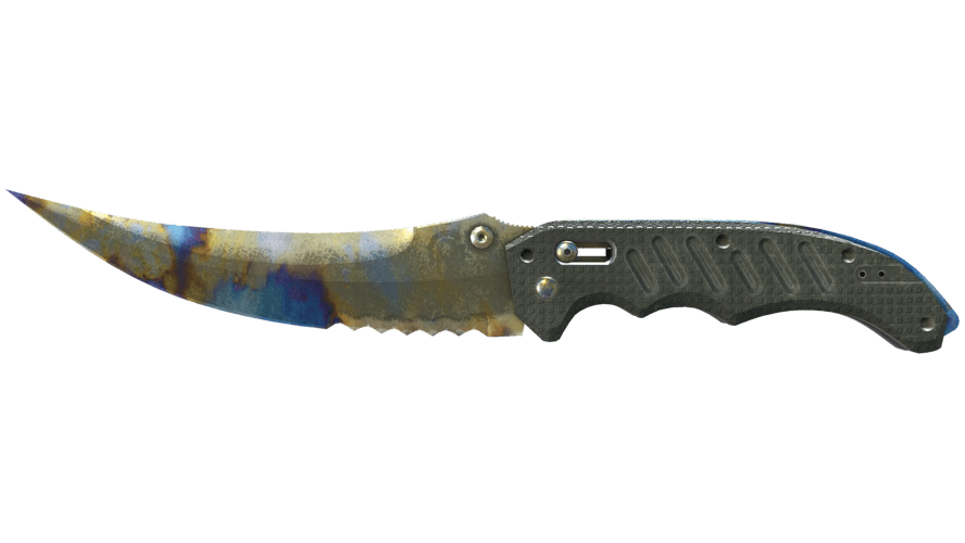 ★ Flip Knife | Case Hardened (Well-Worn)