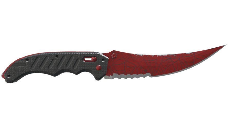 ★ Flip Knife | Crimson Web (Field-Tested)