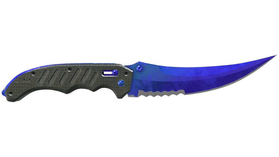 ★ Flip Knife | Doppler Sapphire (Minimal Wear)