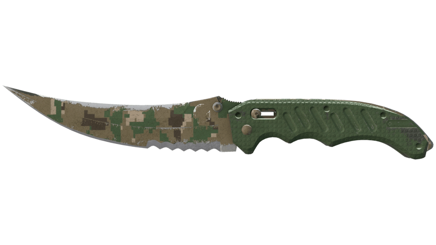 ★ Flip Knife | Forest DDPAT (Battle-Scarred)