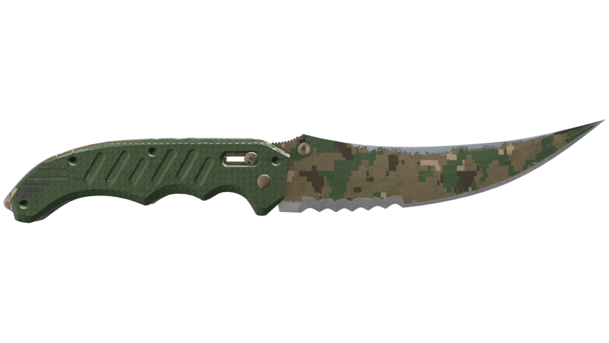 ★ Flip Knife | Forest DDPAT (Battle-Scarred)