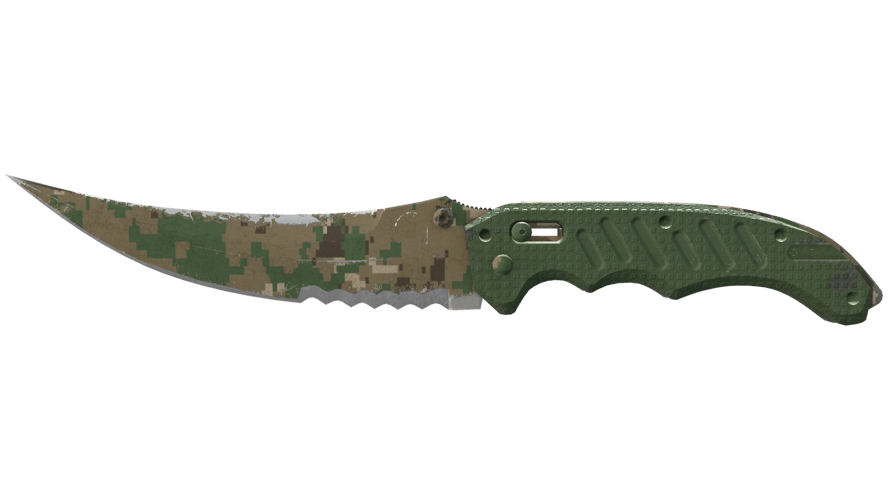 ★ Flip Knife | Forest DDPAT (Well-Worn)