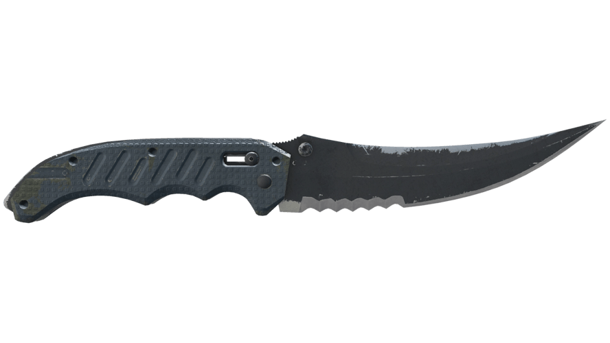 ★ Flip Knife | Night (Battle-Scarred)